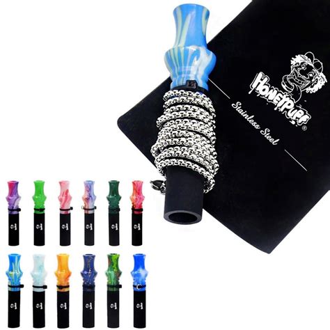 Resin Hookah Mouthpieces For Hookah Shisha Hose With Stainless Chain