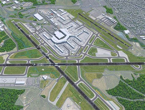 Baltimore Washington International Airport - 3D Model by 3dstudio