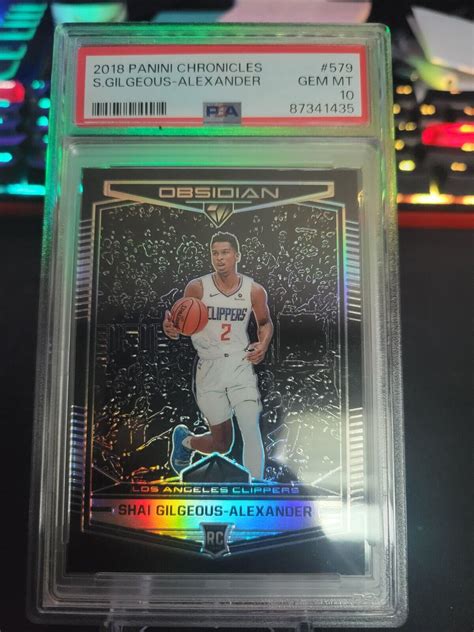 Shai Gilgeous Alexander Chronicles Obsidian Preview Psa