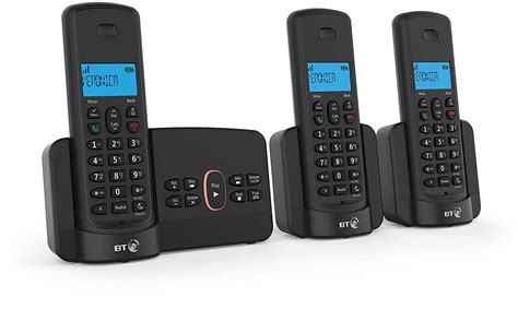 BT 3110 Triple Cordless Telephone Set with Answering Machine & Nuisance Call Block | G Craggs Ltd