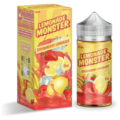 [freebase]lemonade Monster Strawberry Lemonade 100ml 3mg Usa