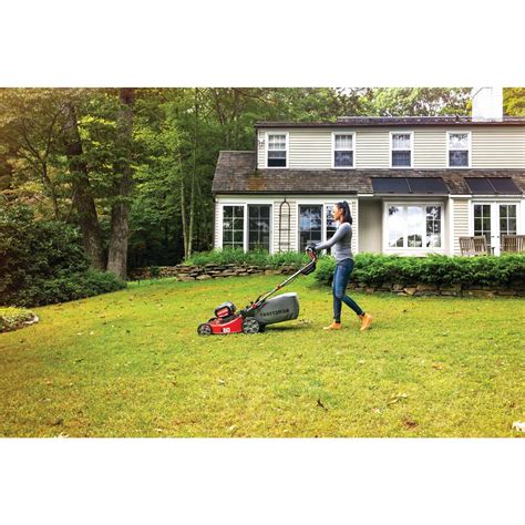 V60 Cordless 21 In 3 In 1 Self Propelled Lawn Mower Kit With Two 5 0 Craftsman