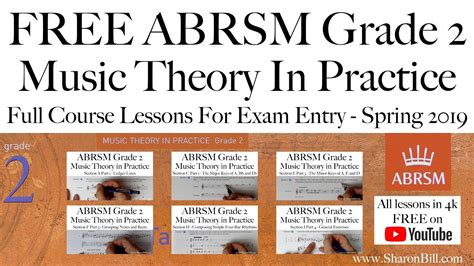 Abrsm Music Theory Grade 2 Lessons For Exam Entry With Sharon Bill Youtube