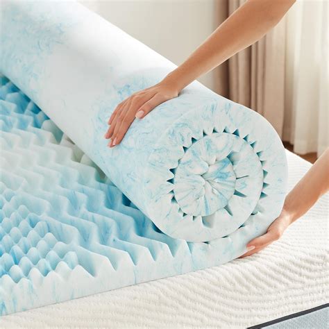 Amazon Linsy Living Twin Mattresses Toppers Inch Zone Cooling