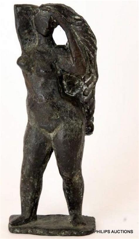 Nude Figure By Hermann Hohaus 1961 Bronze Sculpture Figures Groups Sculpture Statuary