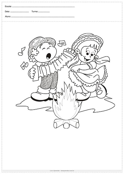 Desenho De Fogueira Para Colorir