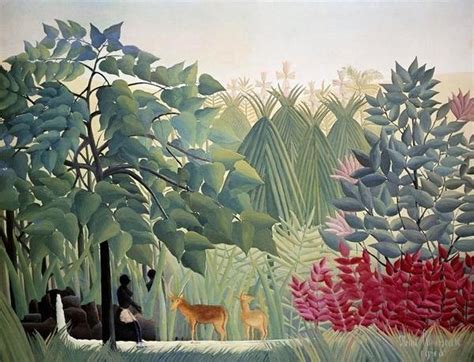 Henri Rousseau - The Waterfall - Art Print - Global Gallery