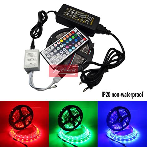 M Rgb Led Strip Ip Ip Led M Dc V Keys Ir Controller V