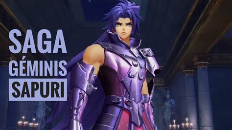 Saga de Géminis Sapuri video de invocaciones Saint Seiya