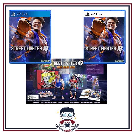 Street Fighter 6 Standard Collector S Edition PS5 PS4 Video Gaming