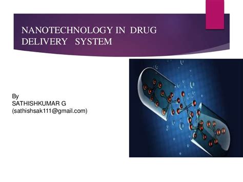 Nano Technology In Drug Delivery System