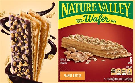 Amazon Nature Valley Crispy Creamy Peanut Butter Wafer Bars