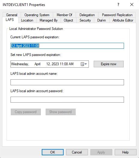 Windows Local Administrator Password Solution Int64 Software Blog