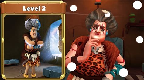 Scary Teacher Stone Age FRANCIS Returns Level 2 Walkthrough IOS