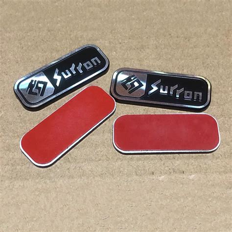 Sur Ron Accessories Surron Battery Lid Metal Logo Plate - Surronbike