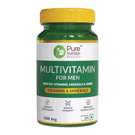 Pure Nutrition Men Multivitamin Tablets NUTRABAY