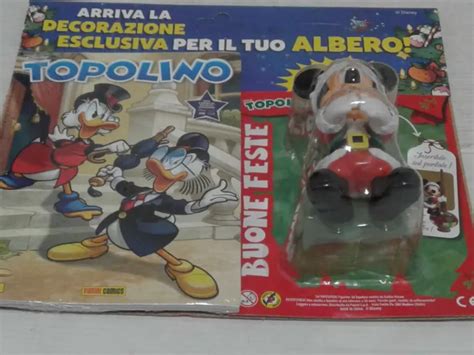 WALT DISNEY TOPOLINO Libretto N 3393 Gadget Topolino Per Albero Natale