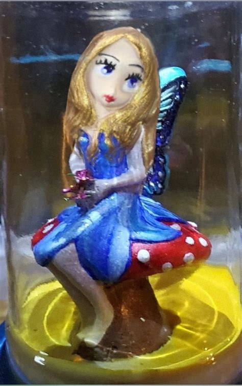 Customizable Miniature Fairy Garden Figurine Pretty Fairy Etsy