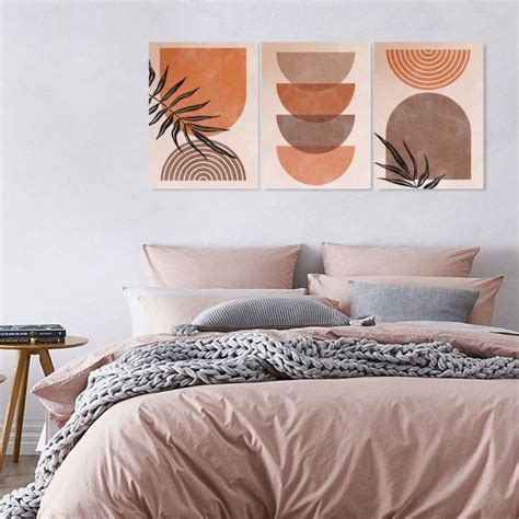 Quadro Boho Tons de Marrom Terracota Decoração de ambientes