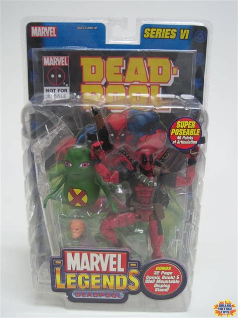 2004 Toybiz Marvel Legends Series 6 Deadpool 1d