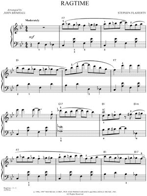 "Ragtime" Sheet Music - 4 Arrangements Available Instantly - Musicnotes