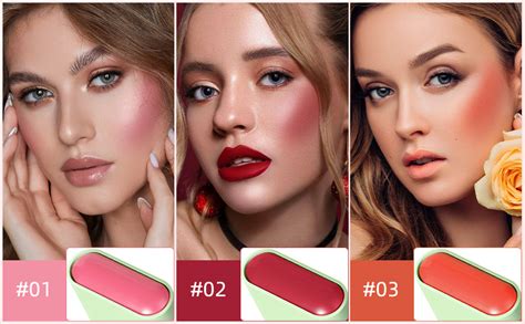 Amazon Befivecok Cream Blush Stick For Cheeks Cream Makeup