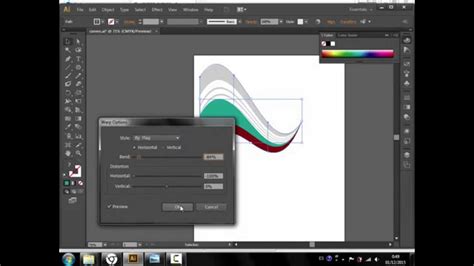 Tutorial Illustrator Crear Curvas F Cil Con Distorci N De Curva