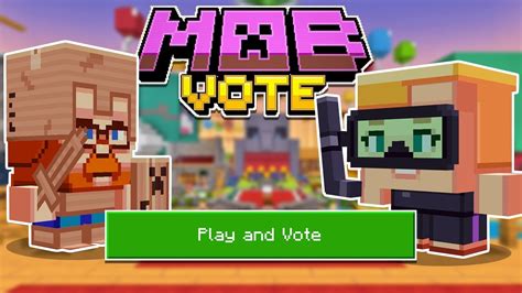 I Played The Minecraft Mob Vote Server Early Easter Egg Locations