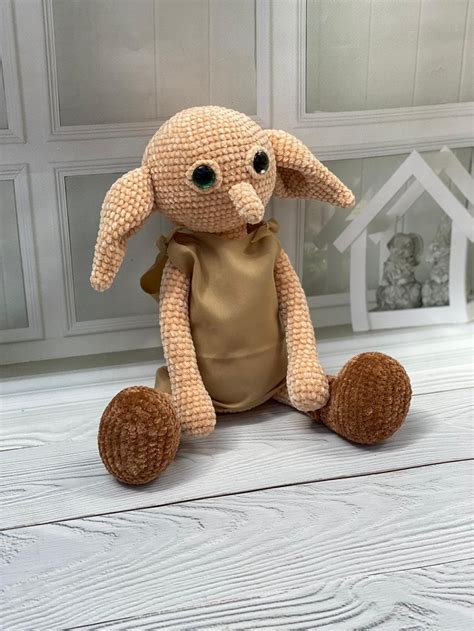 Handmade Crochet House Elf Dolldobby Amigurumiharry Potter Etsy