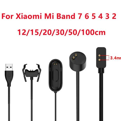 Carregador Usb Magn Tico Para Xiaomi Mi Banda Cabo De Dados