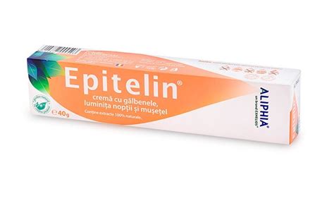 Epitelin Unguent Cu Galbenele Aliphia 40g Exhelios Dr Max Farmacie