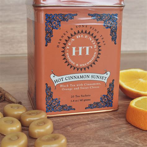 Herbata Czarna Z Aromatem Harney Sons Hot Cinnamon Sunset Szt