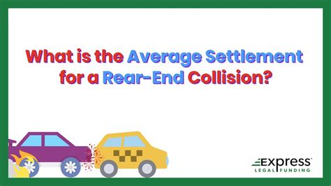 What Is The Average Settlement For A Rear End Collision Youtube