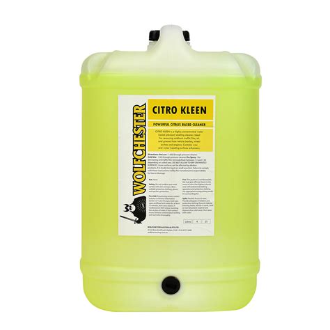 Citro Kleen Degreaser 25 Litre Wolfchester Australia