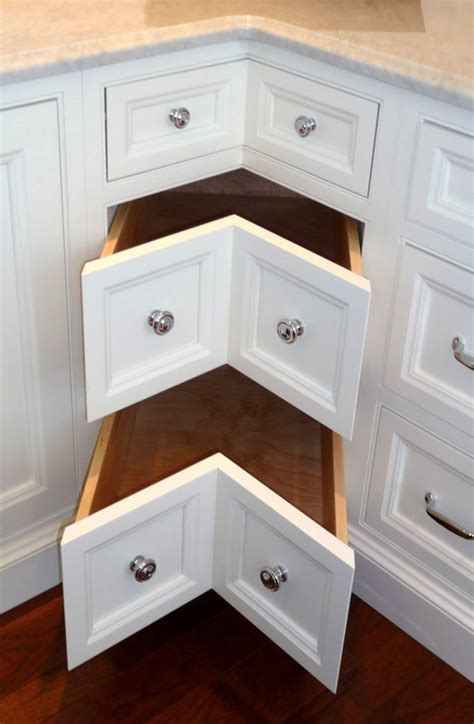 5 Lazy Susan Alternatives Corner Kitchen Cabinet Corner Drawers