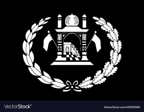 Afghanistan flag Royalty Free Vector Image - VectorStock