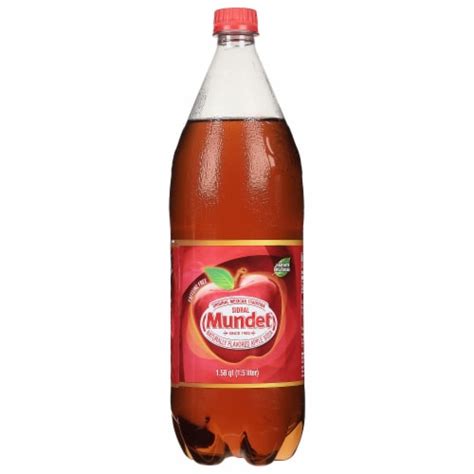 Sidral Mundet Naturally Flavored Apple Soda 1 5 L Jay C Food Stores