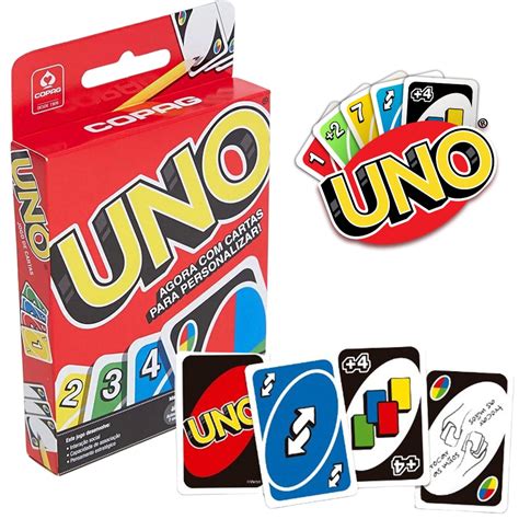 Uno Jogo Baralho De Cartas Cl Ssico Infantil Juvenil Original Mattel