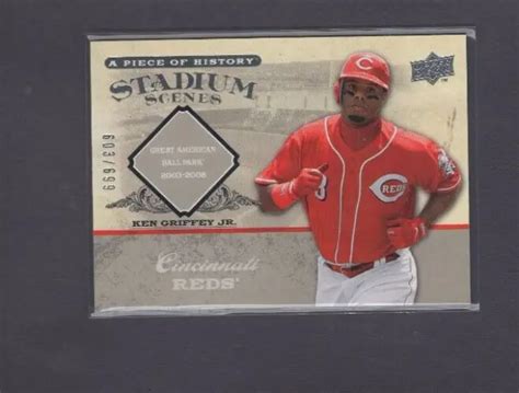 2008 Upper Deck A Piece Of History Stadium Scenes Ss15 Ken Griffey Jr