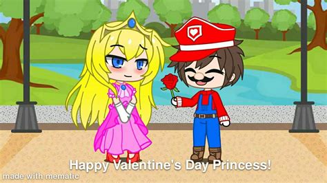 Valentines Day Mario And Peach By Markred345 On Deviantart