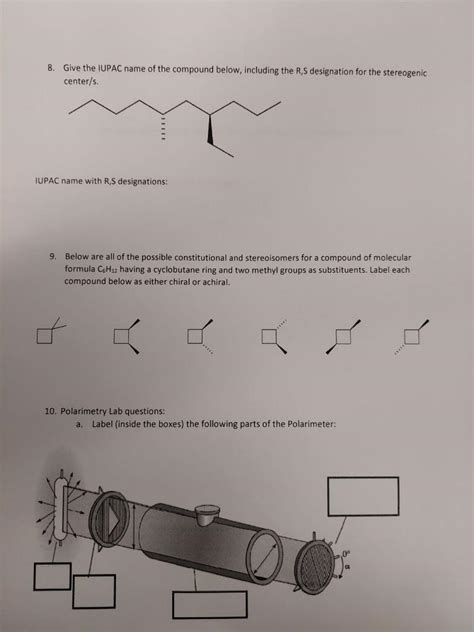 Solved Give The Iupac Name Of The Compound Below Chegg