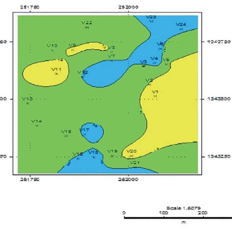 B Shows Isopach Thickness Of The Clay Layer And It Varies From About