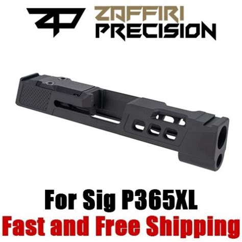 Zaffiri Precision Zps P Ported Slide W Rmsc Cut For Sig P365 Xl Armor Black Ebay