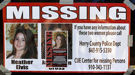 Tv 20 20 On Missing Myrtle Beach Woman Heather Elvis Raleigh News