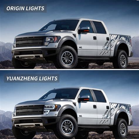 Vland Led Projector Headlights Compatible For 2009 2014 Ford F150 Xl