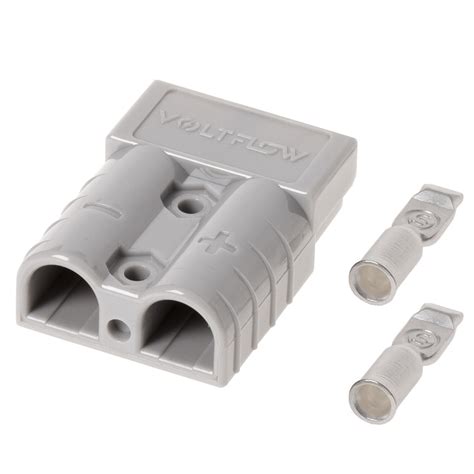 Voltflow Anderson Style Connector 50 Grey Free Delivery Snowys