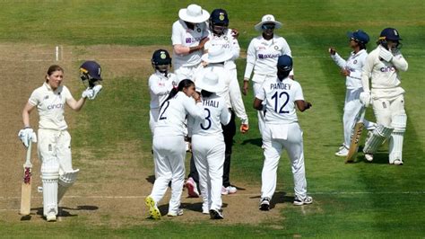 England V India Women Live Test Match Day One Bristol County Ground