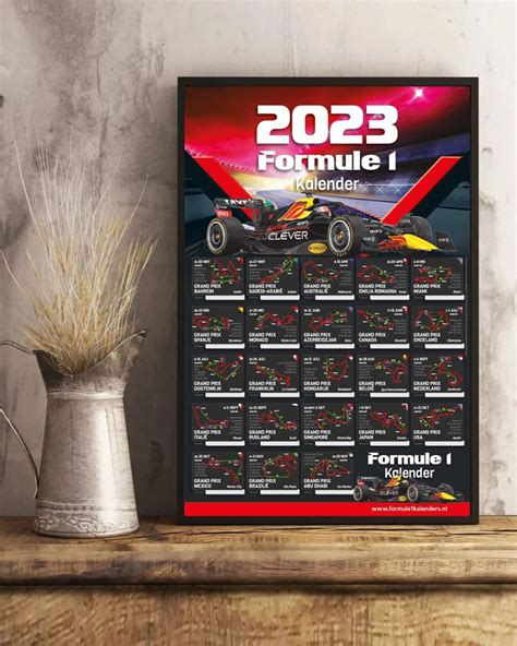 F1 2023 Calendar Overview Poster ⋆ Vuccie