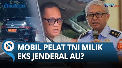 Terbongkar Sosok Pemilik Fortuner Pelat Tni Yang Tabrak Mobil Wartawan