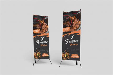 X Banner Mockup - Design Cuts